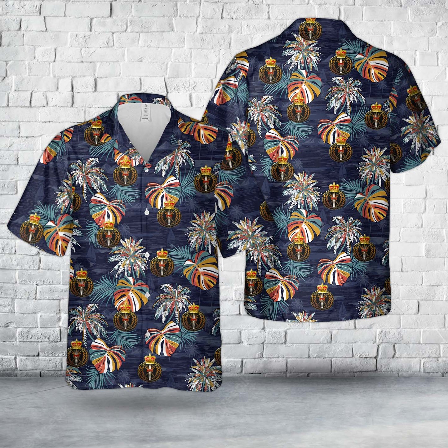 Royal Canadian Navy Combat Diver Hawaiian Shirt