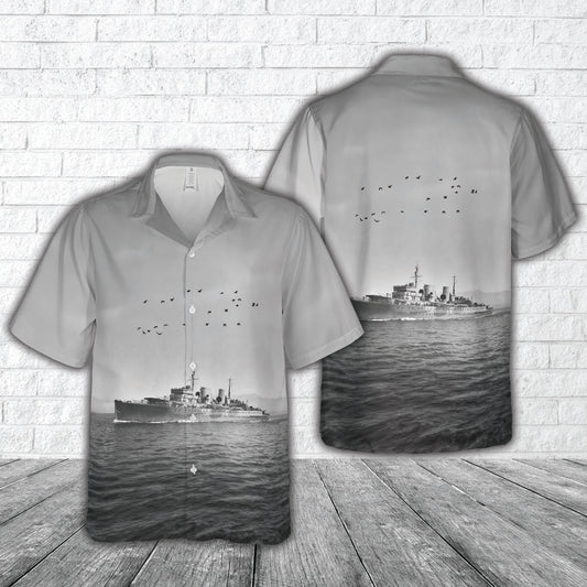 Royal Canadian Navy HMCS Prince David Hawaiian Shirt