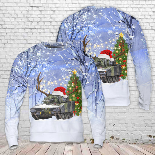 Royal Danish Army CV9035DK Christmas AOP Sweater