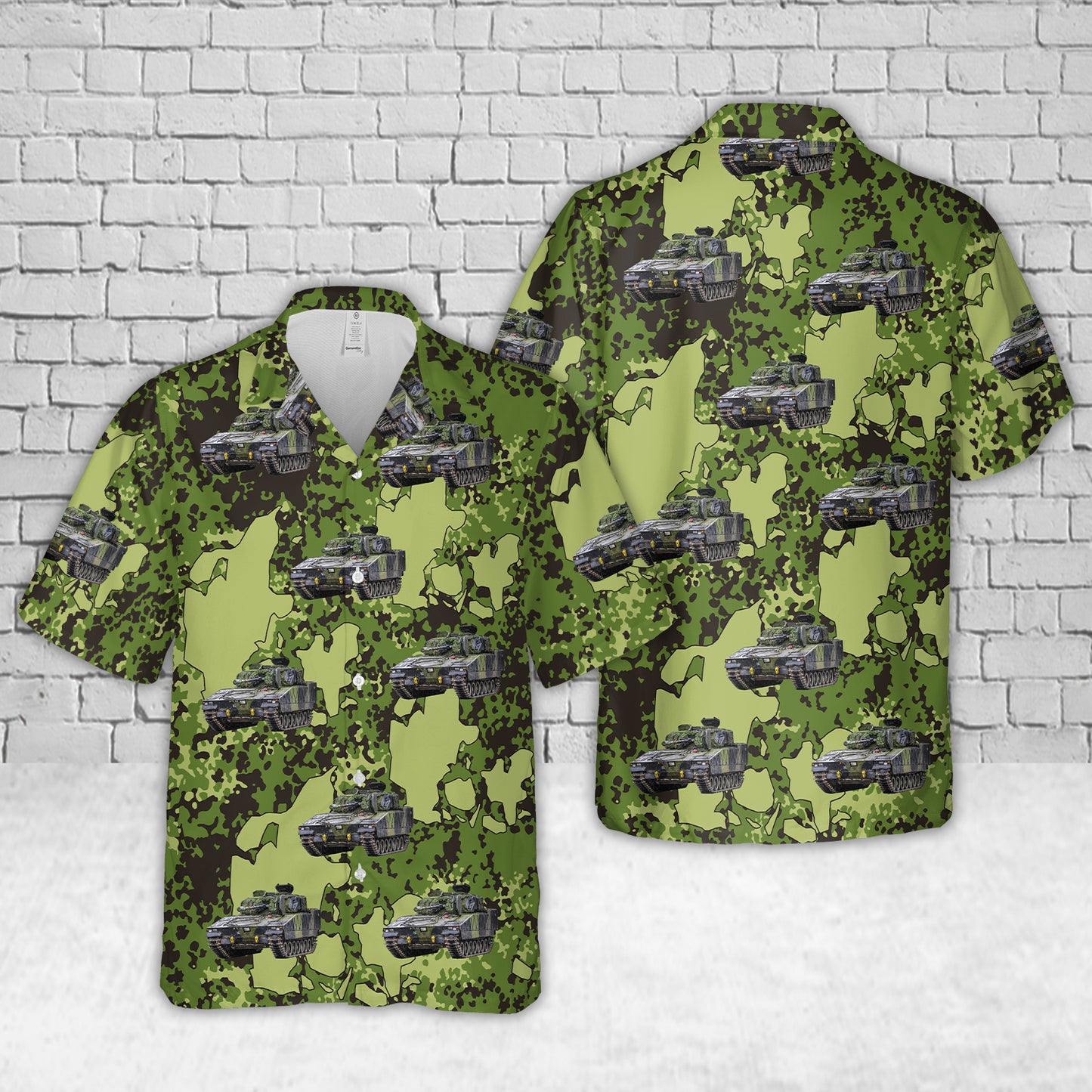 Royal Danish Army CV9035DK Hawaiian Shirt