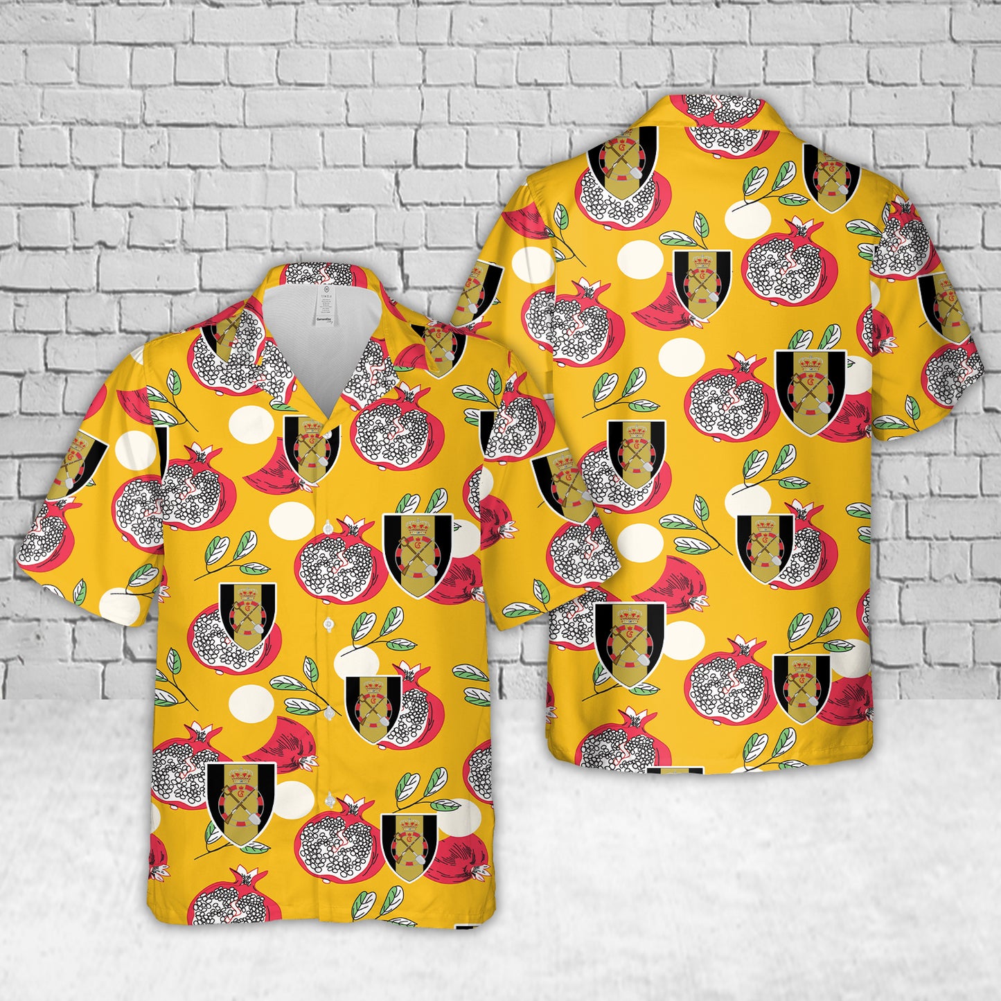 Royal Danish Army Engineer Regiment (Ingeniørregimentet) Hawaiian Shirt