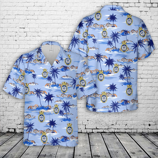 Royal Fleet Auxiliary (RFA) Hawaiian Shirt