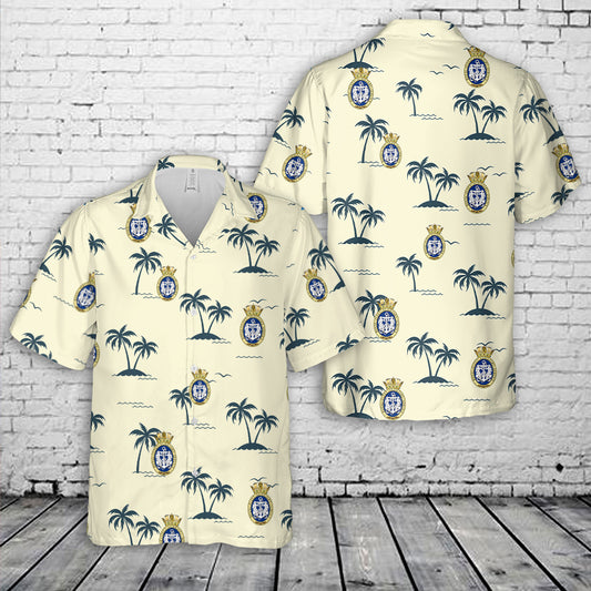 Royal Fleet Auxiliary (RFA)  Hawaiian Shirt