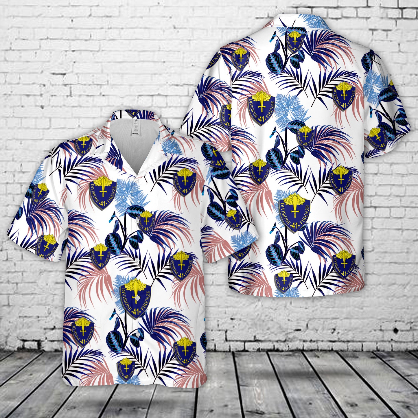 Royal Italian Army 41st Infantry Division "Firenze" Hawaiian Shirt