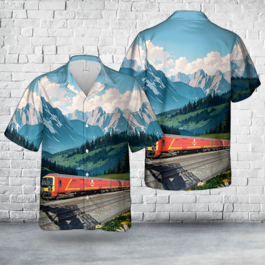 Royal Mail Class 325 Hawaiian Shirt