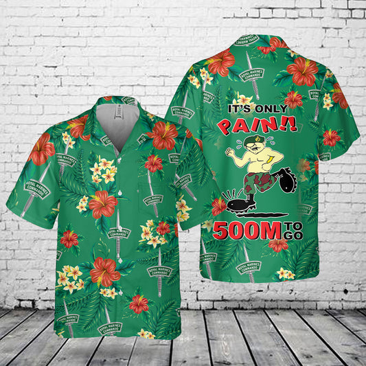 Royal Marines Commando UK Pocket Hawaiian Shirt