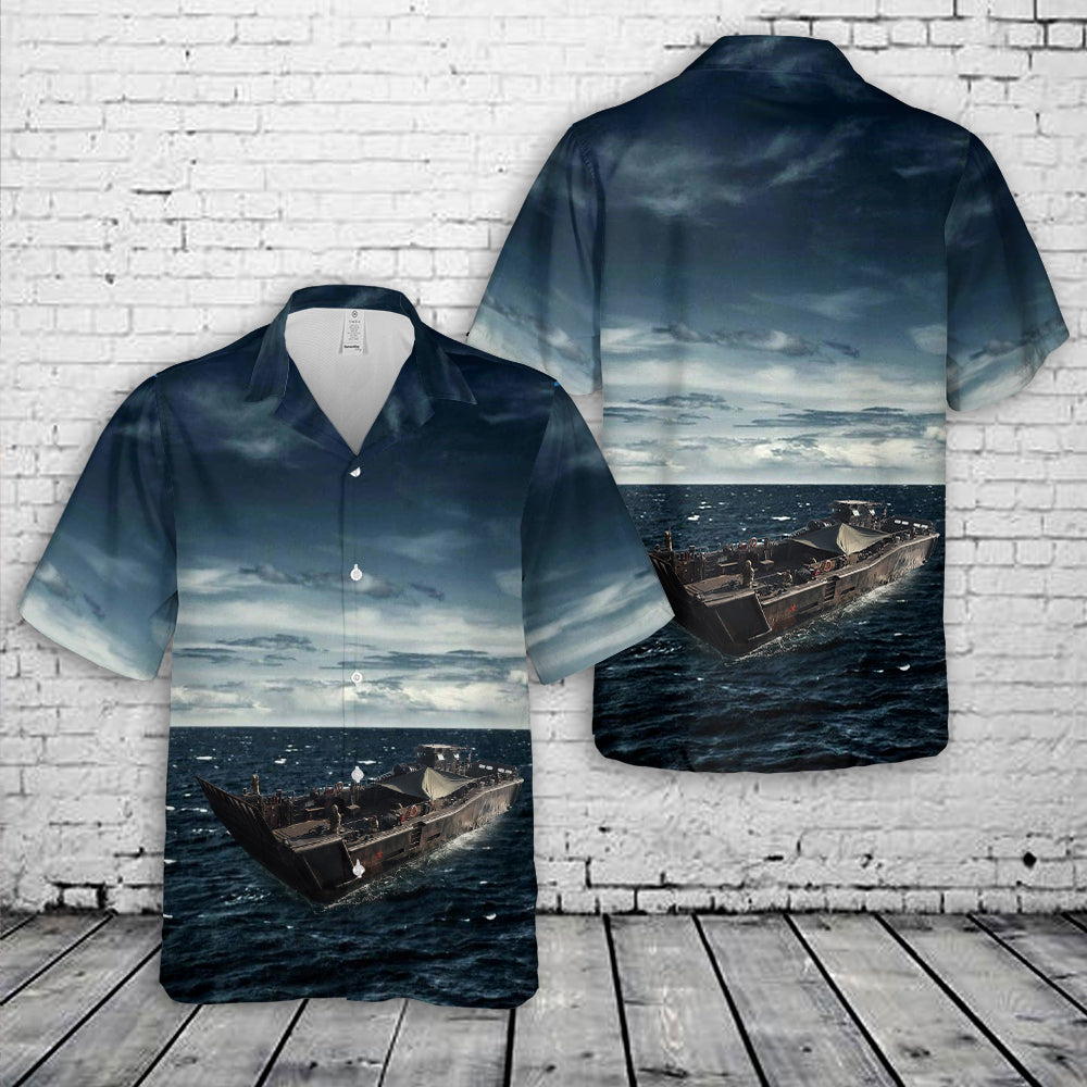 Royal Marines Landing Craft Utility (LCU) Mk10 Hawaiian Shirt