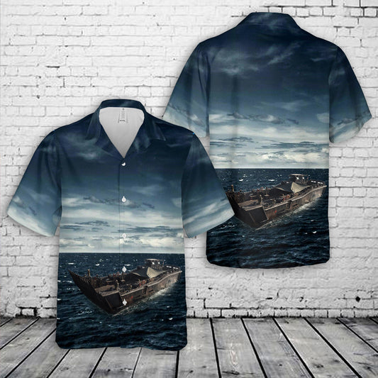 Royal Marines Landing Craft Utility (LCU) Mk10 Hawaiian Shirt