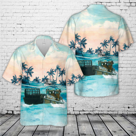 Royal Marines Landing Craft Vehicle Personnel (LCVP) Mk5 Hawaiian Shirt