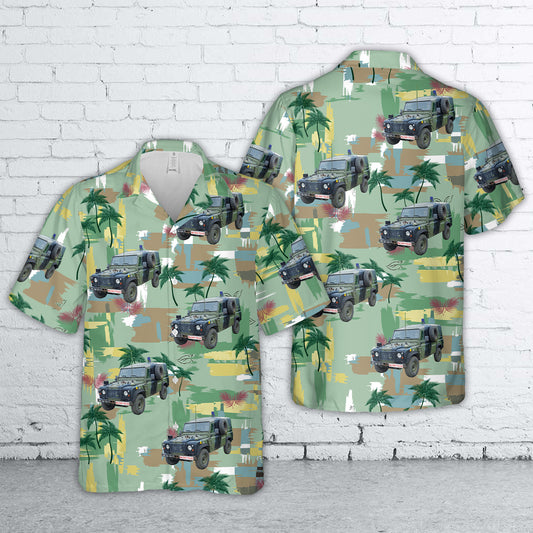 Royal Military Police Land Rover Defender Hawaiian Shirt
