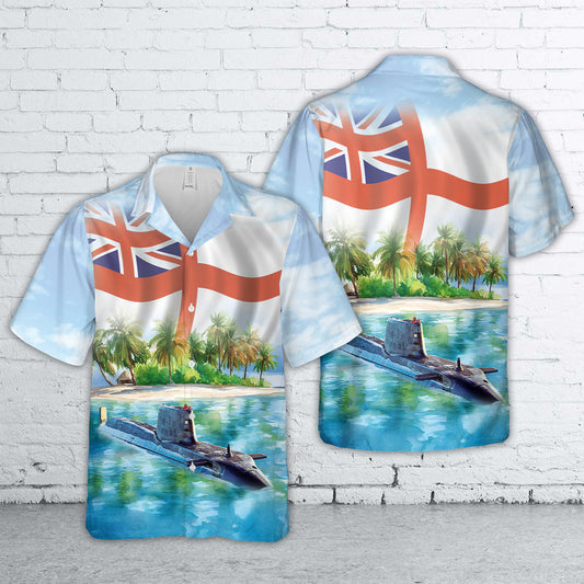 Royal Navy Astute-class submarine Hawaiian Shirt