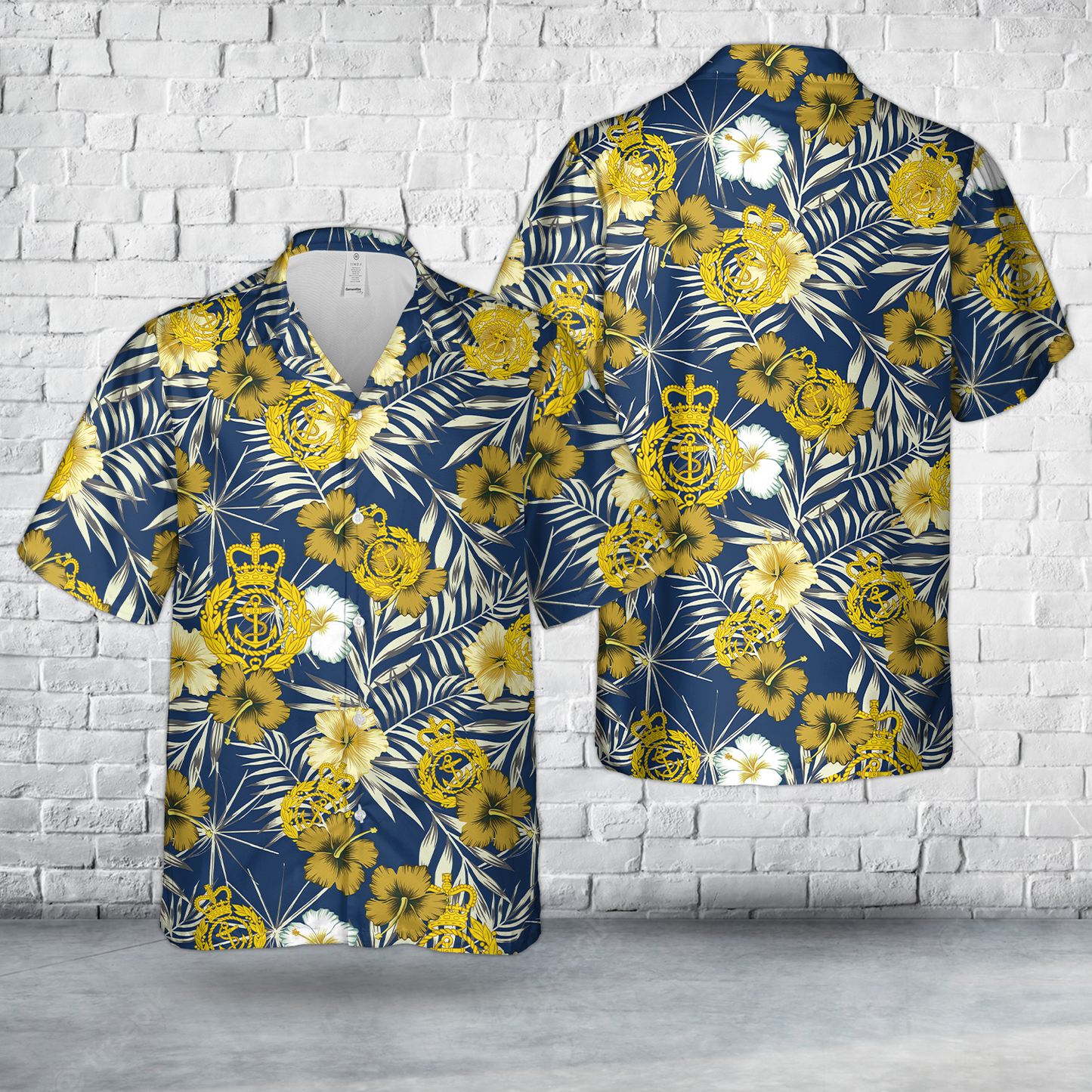Royal Navy Chief Petty Officers OR-7 Hawaiian Shirt