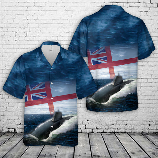 Royal Navy Dreadnought-class submarine Hawaiian Shirt