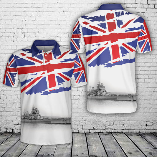 Royal Navy HMS Anson (79) Polo Shirt