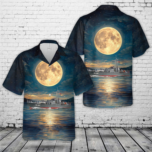 Royal Navy HMS Medusa (HDML 1387) Hawaiian Shirt