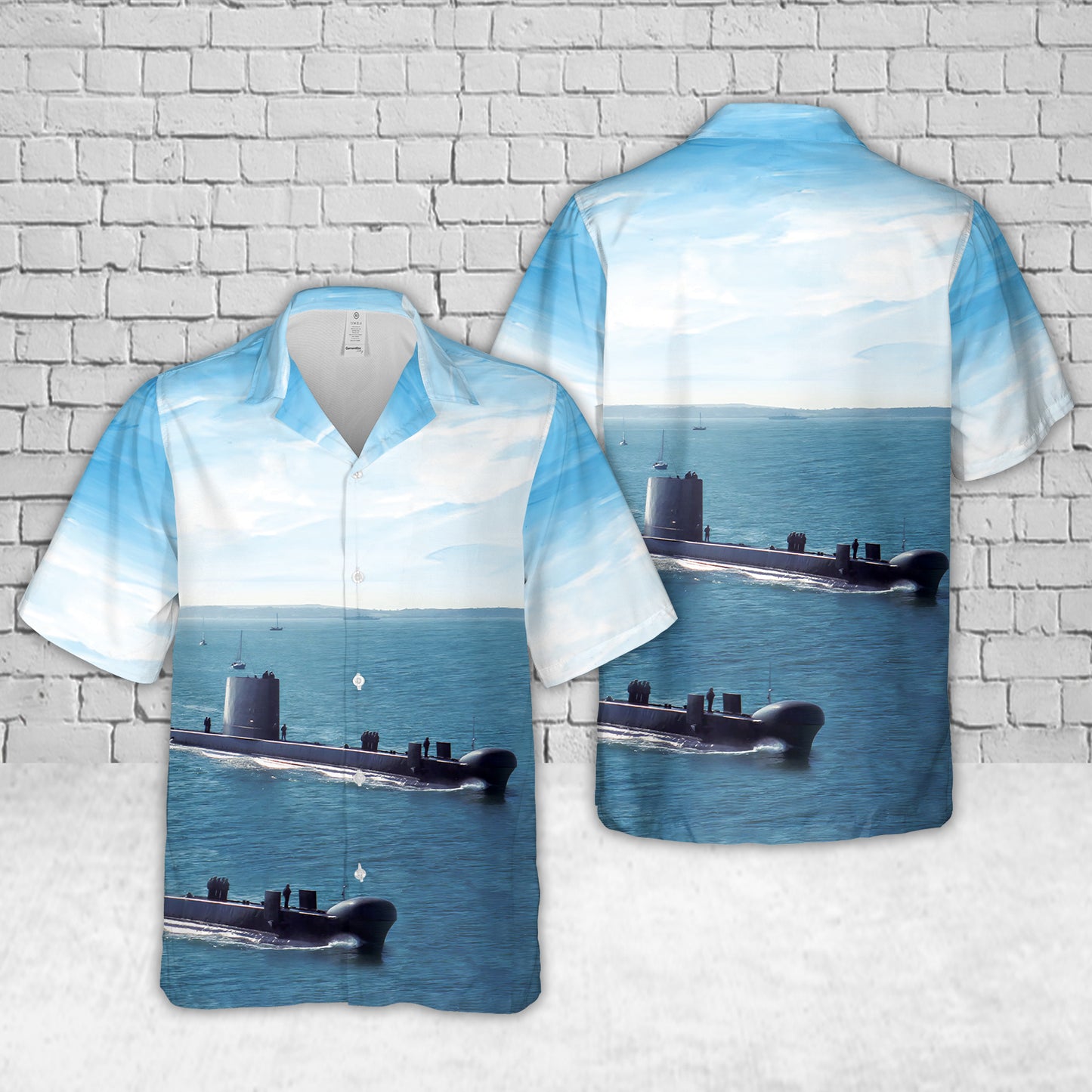 Royal Navy HMS Osiris (S13) Hawaiian Shirt