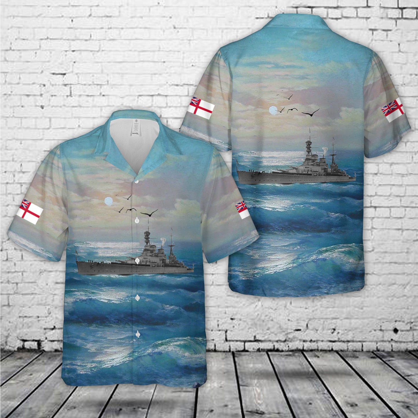 Royal Navy HMS Renown (1916) Hawaiian Shirt
