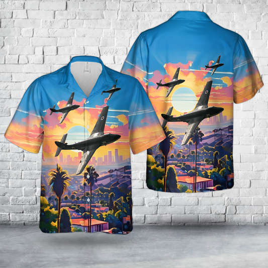 Royal Navy Historic Flight Hawker Sea Hawk FG.6 Hawaiian Shirt