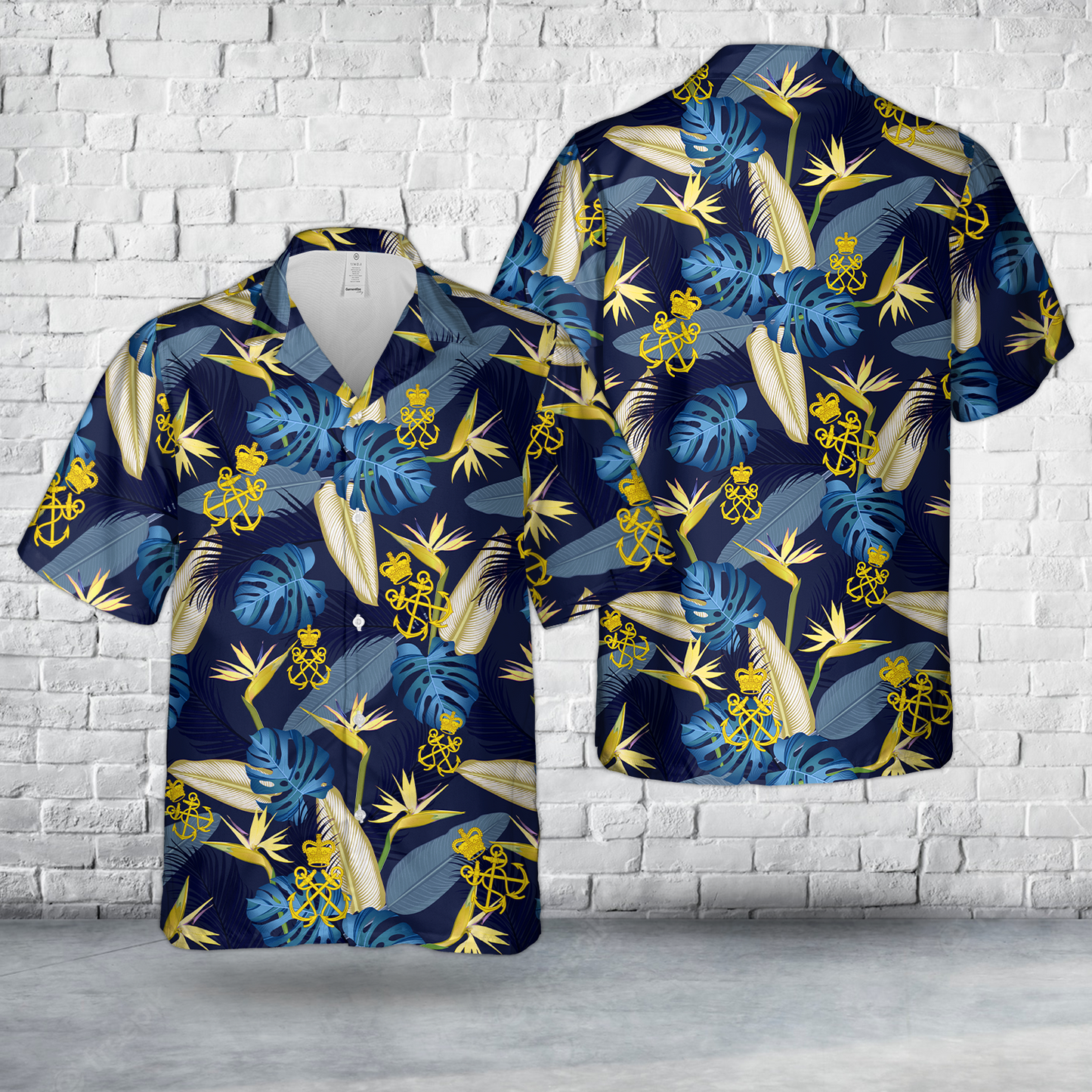 Royal Navy Petty Officers OR-6 Hawaiian Shirt