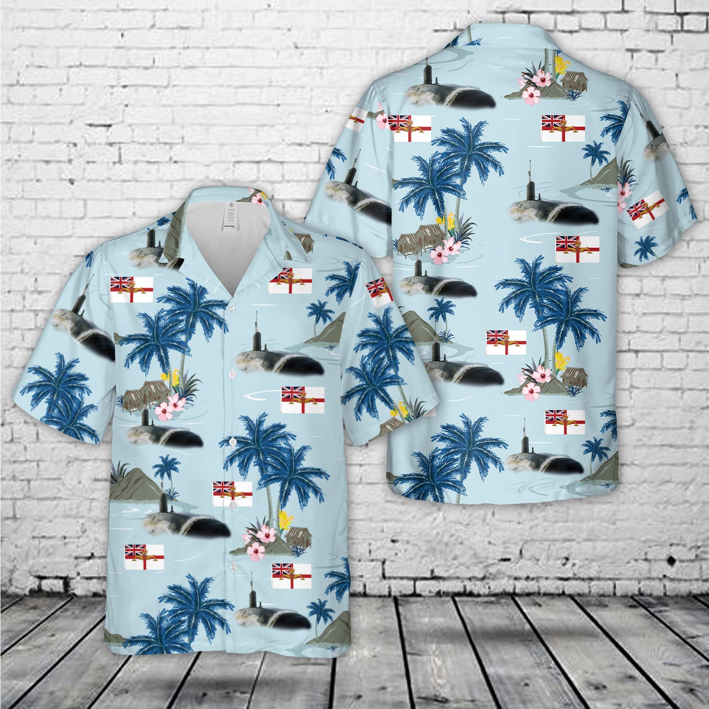 Royal Navy Submarine Service Hawaiian Shirt