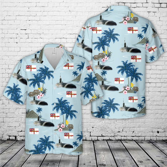 Royal Navy Submarine Service Hawaiian Shirt
