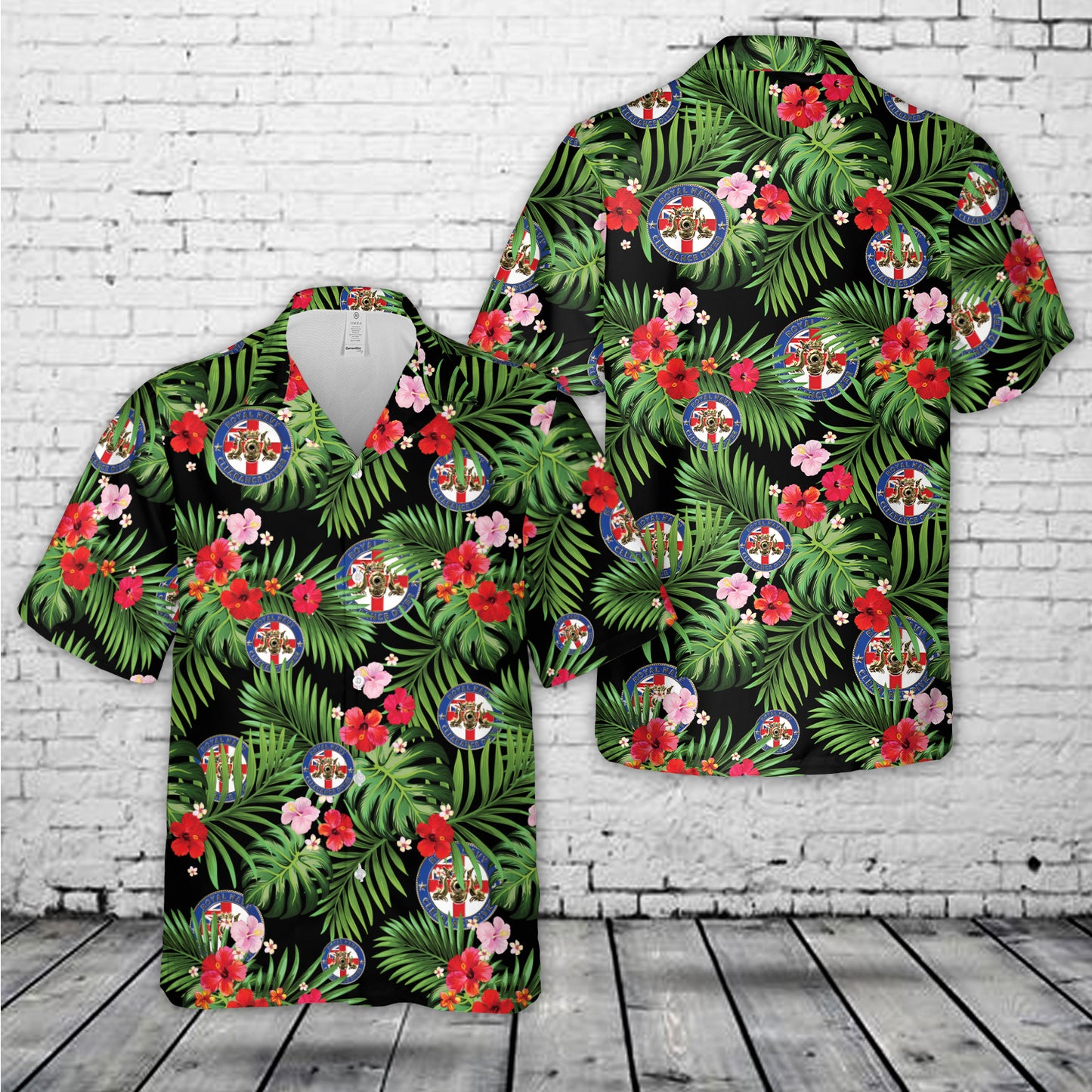 Royal Navy ships diver Hawaiian Shirt