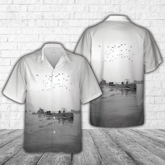 Royal Netherlands Navy HNLMS O 23 (K XXIII) O 21-class submarine service during World War II Hawaiian Shirt