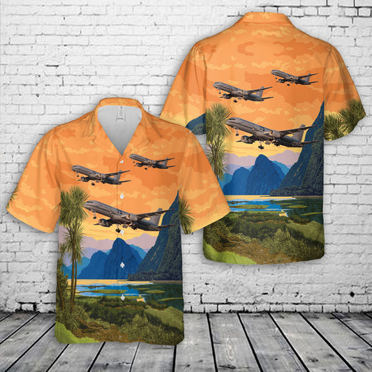 Royal New Zealand Air Force Boeing 757-200 VIP transport Hawaiian Shirt