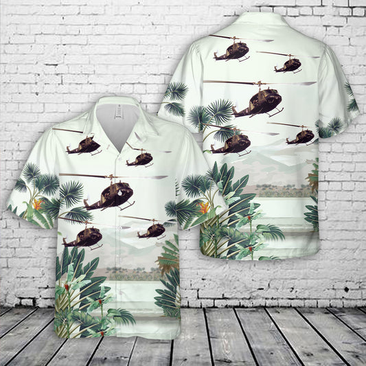 Royal New Zealand Air Force UH-1H Huey Hawaiian Shirt