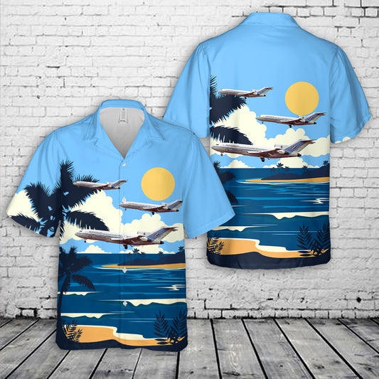 Royal New Zealand Air Force (RNZAF) B727 - NZ7271 No. 40 Squadron Hawaiian Shirt