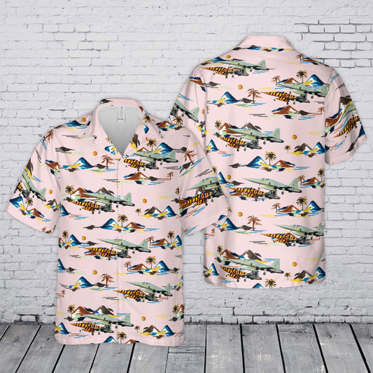 Royal Norwegian Air Force F-5 Freedom Fighter Hawaiian Shirt