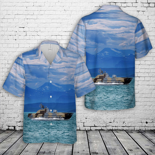 Royal Norwegian Navy P 961 HNoMS Storm Hawaiian Shirt