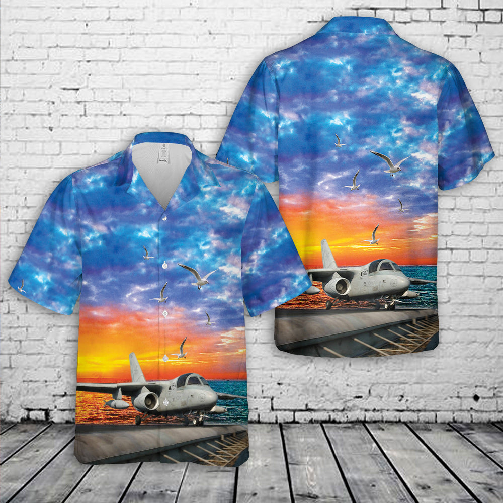 S-3B Viking from Sea Control Squadron 30 (VS-30) 'Diamond Cutters' launches from USS (CV 67) Hawaiian Shirt