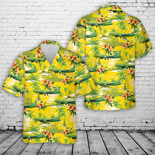 S7 Airlines A320neo Hawaiian Shirt