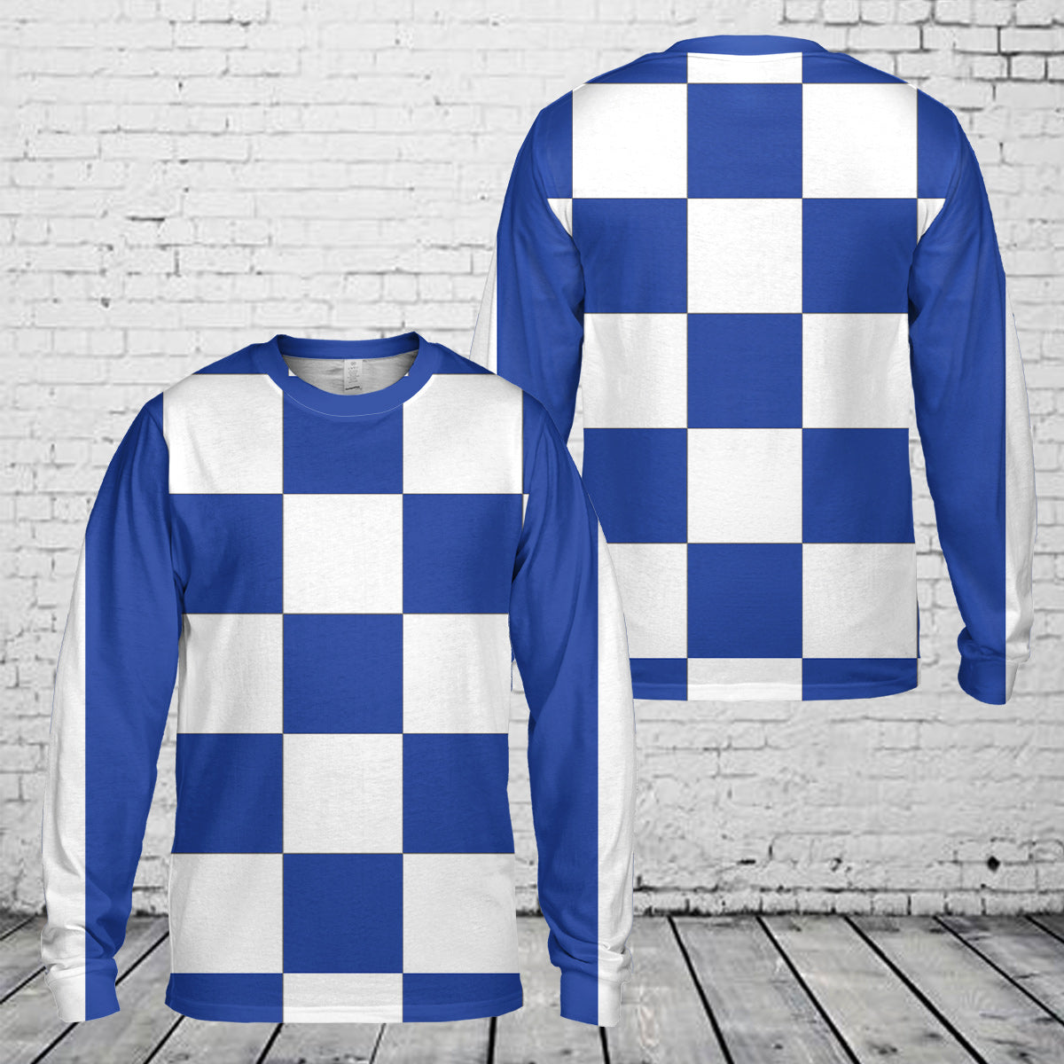 SECRETARIAT - 1973 Kentucky Derby Jockey Silks Long Sleeve Shirt