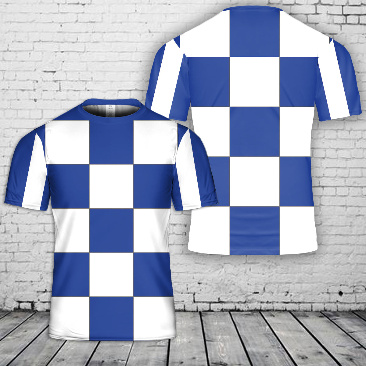 SECRETARIAT - 1973 Kentucky Derby Jockey Silks T-Shirt 3D