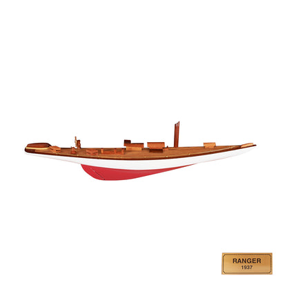 Handicrafted Ranger Half Hull Wooden Model Ship - A Nautical Masterpiece for Collectors and Enthusiasts