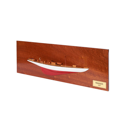 Handicrafted Ranger Half Hull Wooden Model Ship - A Nautical Masterpiece for Collectors and Enthusiasts