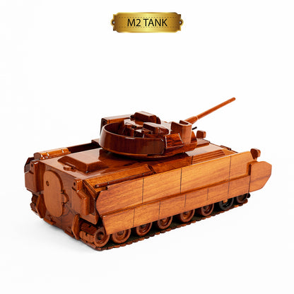 M2 Tank Wooden Model
