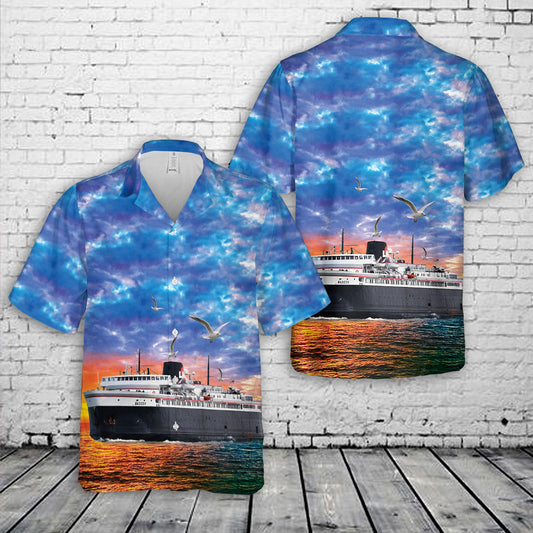 SS Badger Hawaiian Shirt