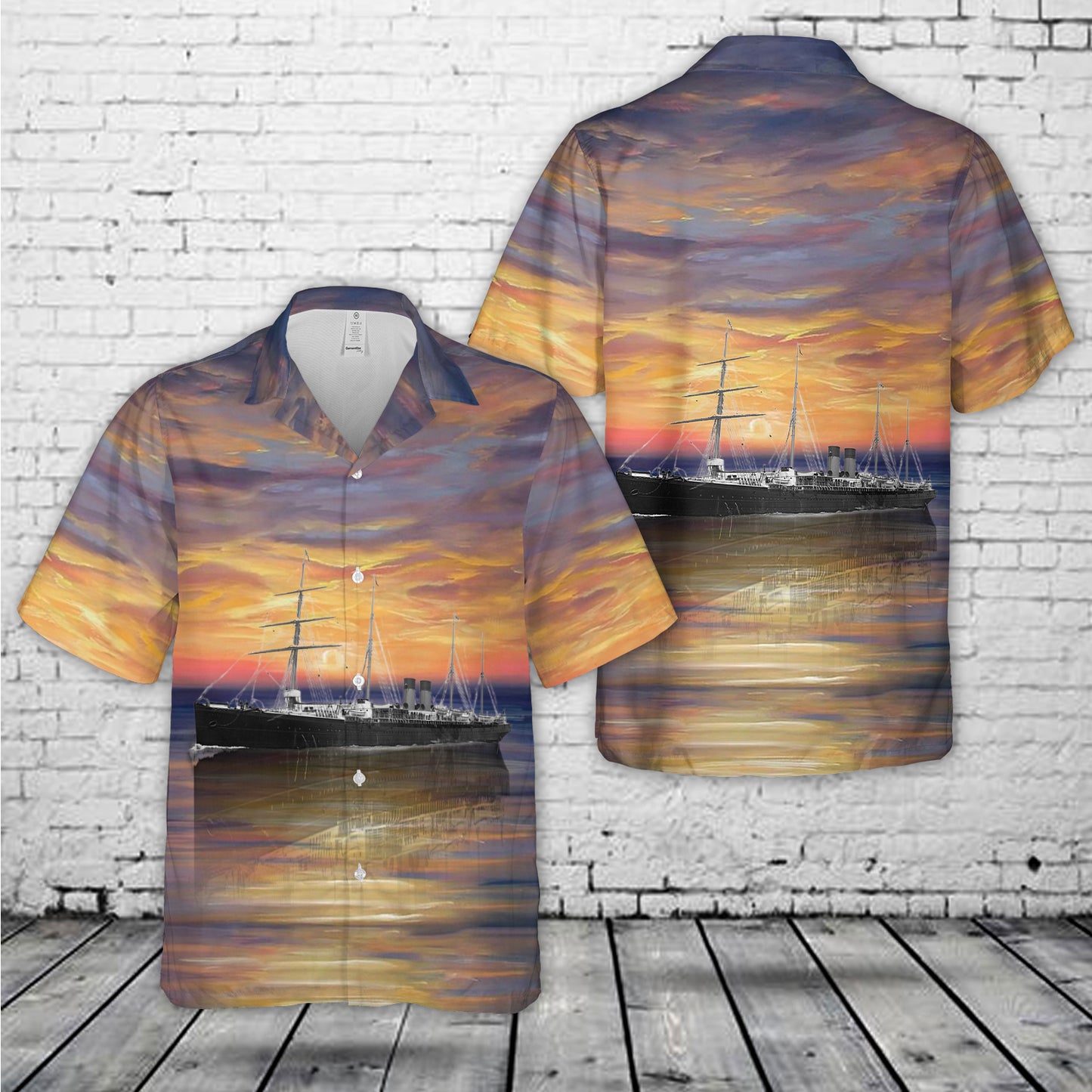 SS Britannic Hawaiian Shirt