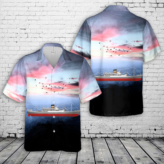 SS City of York Hawaiian Shirt