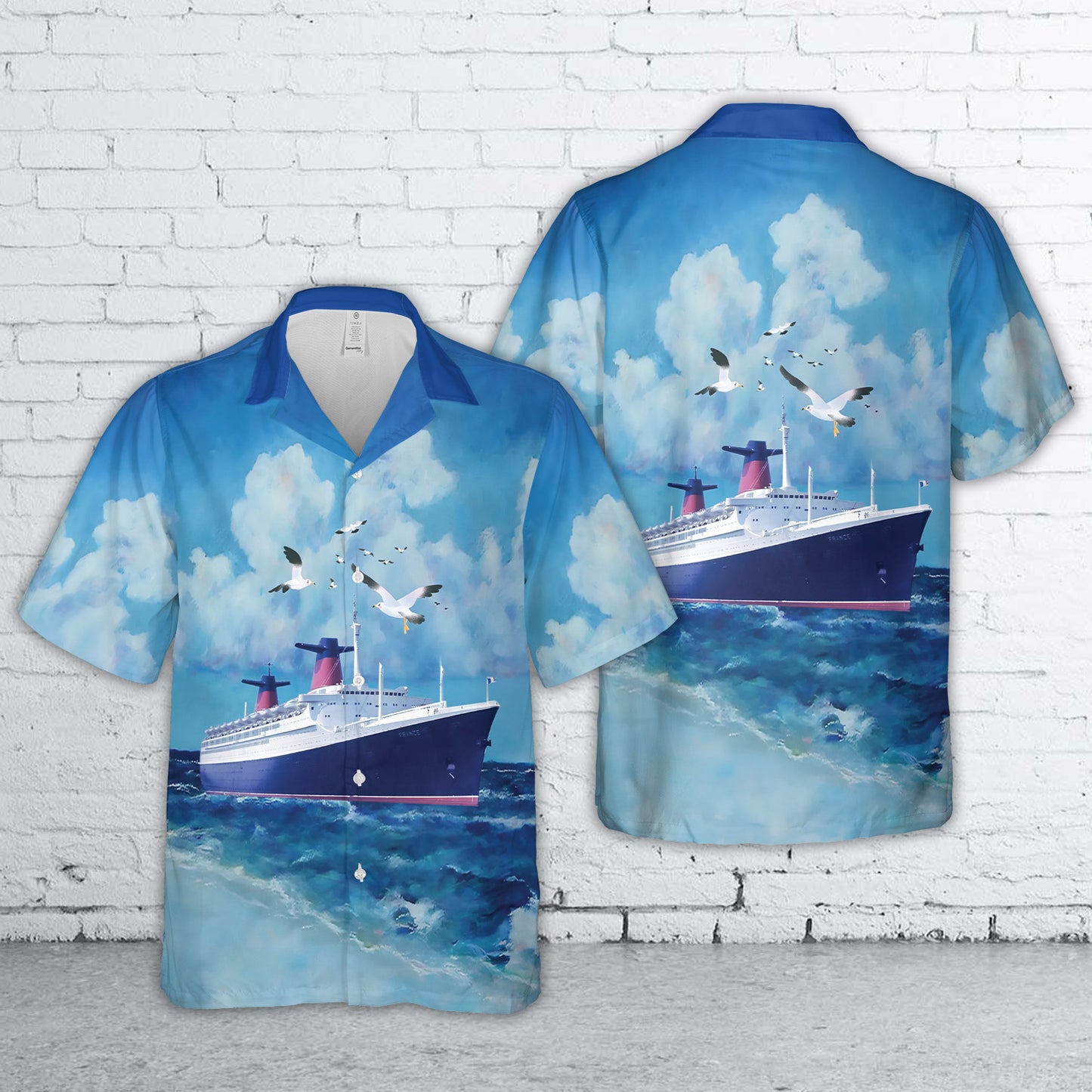 SS France Hawaiian Shirt