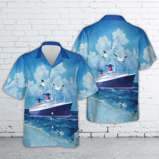 SS France Hawaiian Shirt
