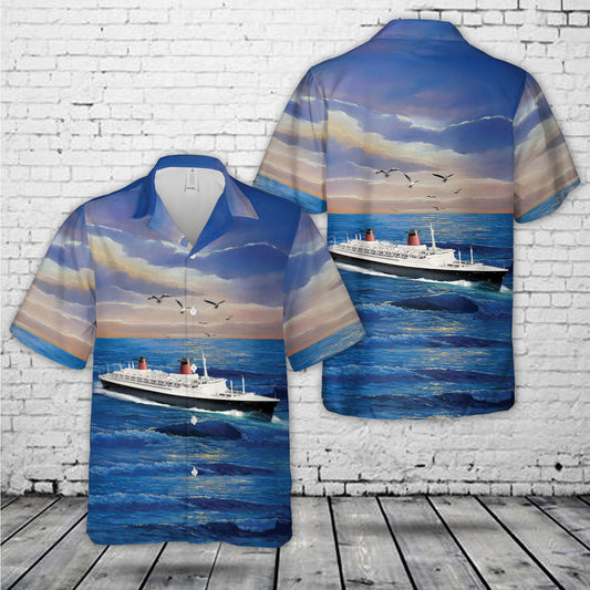 SS France (1960) Hawaiian Shirt