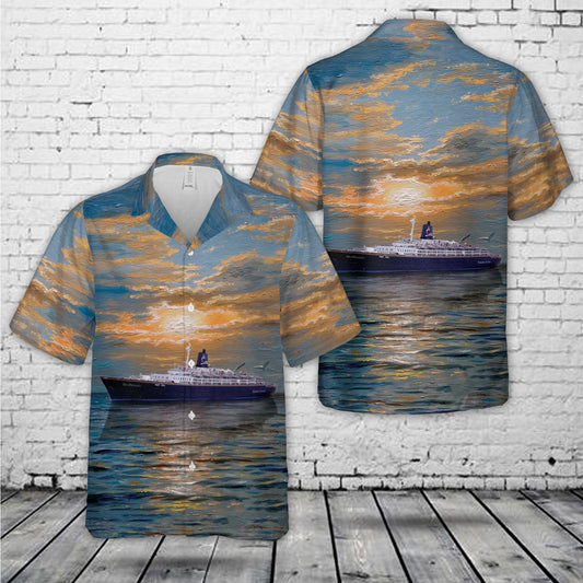 SS Sea Breeze Ocean Liner Hawaiian Shirt