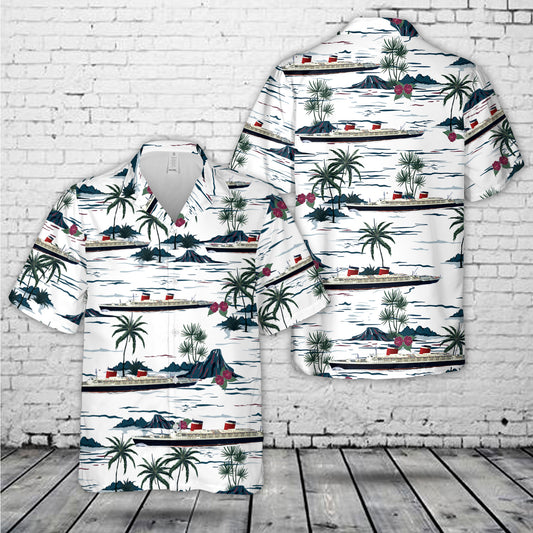 SS United States Conservancy Hawaiian Shirt