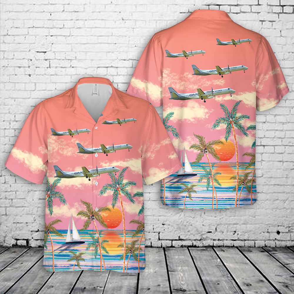 Saab 2000 Swordfish MPA Hawaiian Shirt