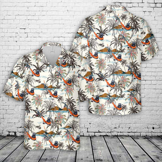 Sabre G300 Concrete floor grinder Hawaiian Shirt