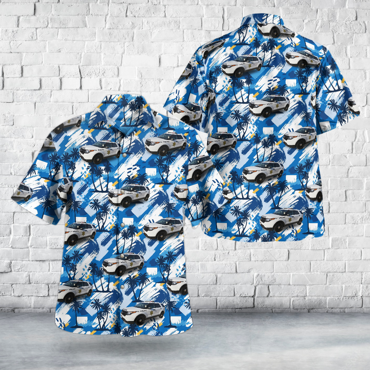Saint Charles, Illinois, Forest Preserve District of Kane County Police Hawaiian Shirt